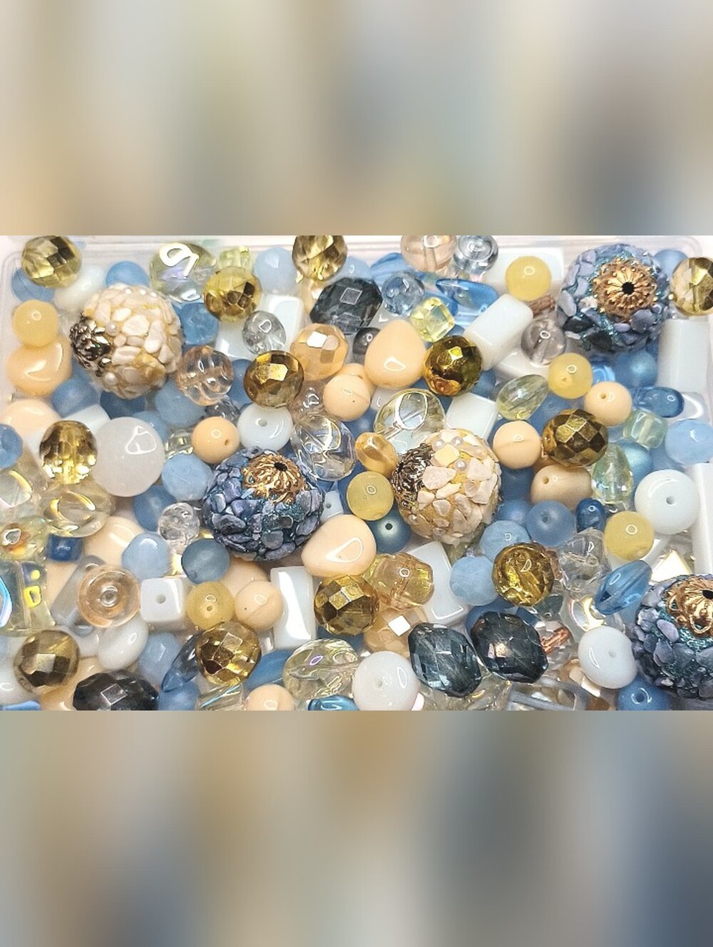 Glass Bead loose mix for jewelry-making 150pcs